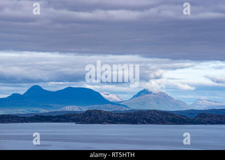 United Kingdom, Scotland, Highland, cloud mood Stock Photo