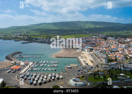 Portugal, Azores, Island of Terceira, Praia da Vitoria Stock Photo