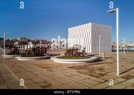 The new marina of Tangier, north of Morocco Stock Photo