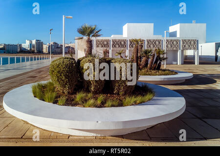 The new marina of Tangier, north of Morocco Stock Photo