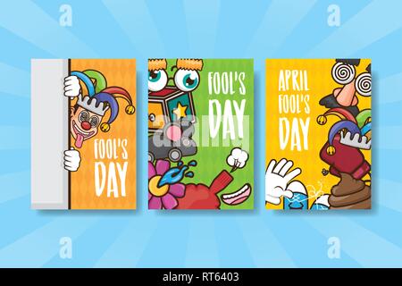 april fools day Stock Vector