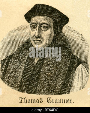 Thomas Cranmer English Reformation Archbishop of Canterbury English ...
