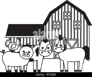 barn animals farm Stock Vector Image & Art - Alamy