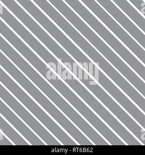 Vector seamless texture with slanting grey and white lines. EPS 10 Stock Vector