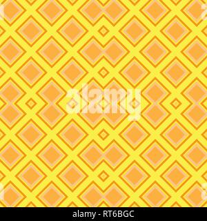 Vector seamless texture with ethnic styled rhombs. EPS 10 Stock Vector