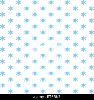 Vector seamless pattern with snowlakes. Christmas background. EPS 10 Stock Vector