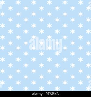 Vector seamless pattern with snowlakes. Christmas background. EPS 10 Stock Vector
