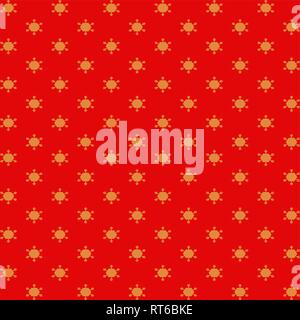Vector seamless pattern with snowlakes. Christmas background. EPS 10 Stock Vector