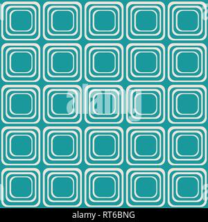 Vector seamless texture with rounded squares looking like old tv. EPS 10 Stock Vector