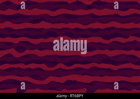 Abstract rendy horizontal seamless background with geometric wavy texture. EPS 10 Stock Vector