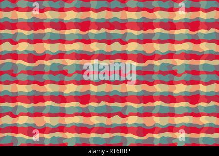 Abstract rendy horizontal background with geometric wavy texture. EPS 10 Stock Vector