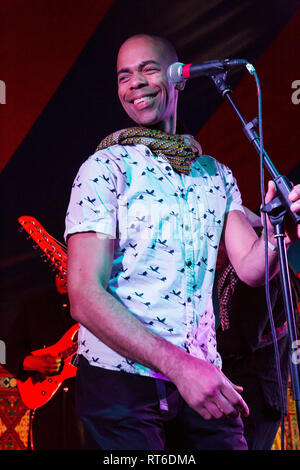 Afriquoi live at Beltane Fire Festival, Sussex, UK Stock Photo