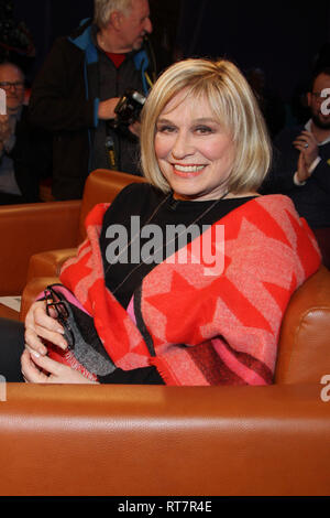 Guests at NDR Talkshow in Hamburg  Featuring: Mary Roos Where: Hamburg, Germany When: 25 Jan 2019 Credit: Becher/WENN.com Stock Photo