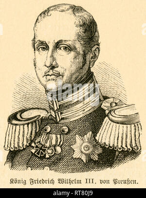 King Frederick William Iii Of Prussia (1770-1840 Stock Photo - Alamy