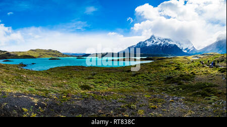 Chile, Patagonia, Torres del Paine National Park, Lago Nordenskjold