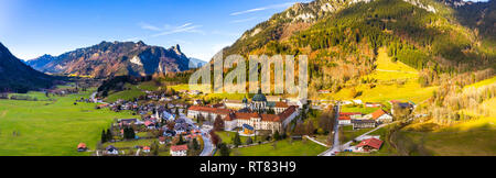Germany, Bavaria, Benedictine Abbey, Ettal Abbey Stock Photo