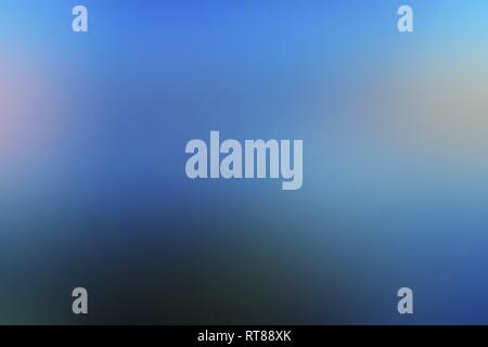 Abstract blue colorful smooth blurred background in soft colours Stock Vector