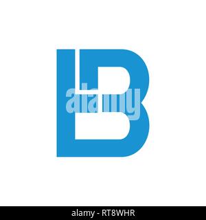 letters tb simple geometric line logo vector Stock Vector Image & Art ...