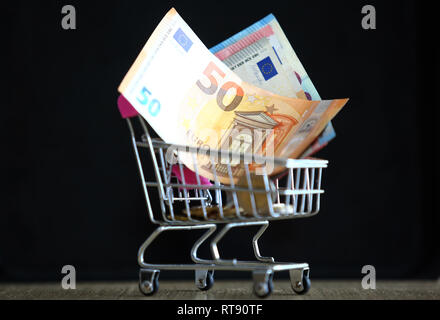 Euro, Dolar and Turkish Moneys and coins Stock Photo