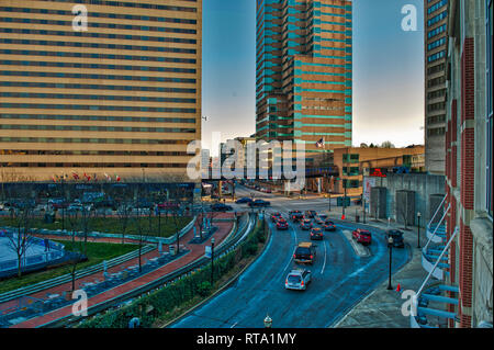 Downtown Lexington Kentucky Stock Photo