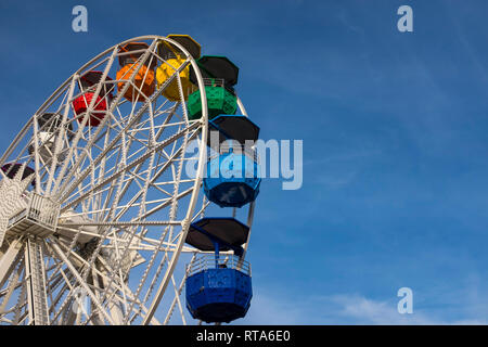 Ferris wheel, Tibidabo, Barcelona Stock Photo