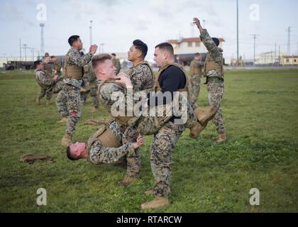 U.S. Marines with Special Purpose Marine Air Ground Task Force