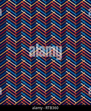 Retro with lines of pattern on a color background Stock Vector