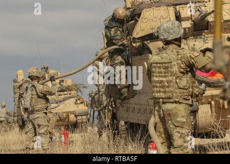 A petroleum platoon with 289th Composite Supply Company, 553rd Combat ...