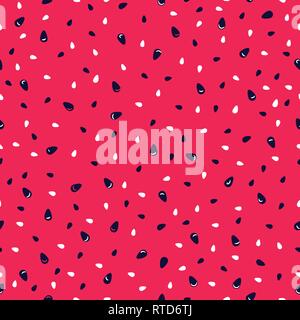 Vector watermelon background with black seeds Stock Vector Image & Art ...