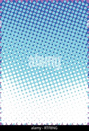 Halftone Pattern Abstract Vertical Background Vector Illustration Stock Vector