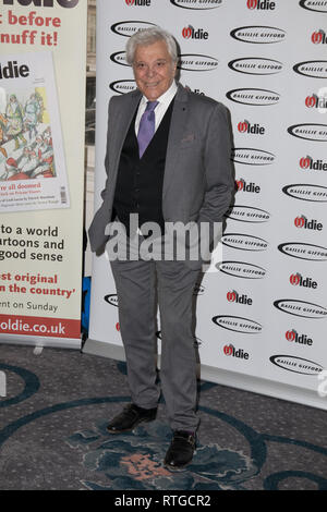 The Oldie of the Year Awards - Arrivals  Featuring: Lionel Blair Where: London, United Kingdom When: 29 Jan 2019 Credit: Phil Lewis/WENN.com Stock Photo