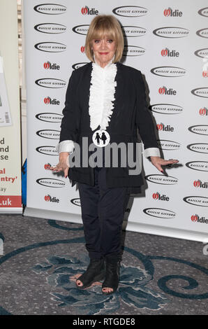 The Oldie of the Year Awards - Arrivals  Featuring: Amanda Barrie Where: London, United Kingdom When: 29 Jan 2019 Credit: Phil Lewis/WENN.com Stock Photo