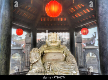Buddha statue at Ba Na Hills in Vietnam Stock Photo