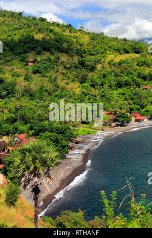 Jemeluk Bay, Amed, Bali, Indonesia Stock Photo