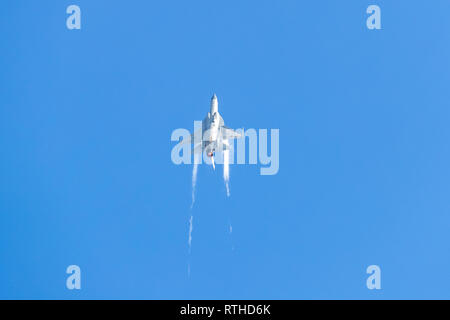 Zhuhai, GuangDong, China - November 07, 2018:  Joint Fighter-17 Thunder at Airshow China 2018 Stock Photo