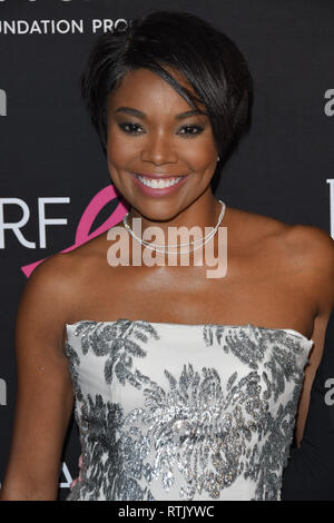 Beverley Hills, California, USA. 28th February, 2019. Gabrielle Union at the 2019 'An Unforgettable Evening' benefiting the Women's Cancer Research Fund held at the Beverly Wilshire Beverly Hills in Beverly Hills, CA on Thursday, February 28, 2019. Photo Credit:  PRPP / PictureLux Credit: PictureLux / The Hollywood Archive/Alamy Live News Stock Photo