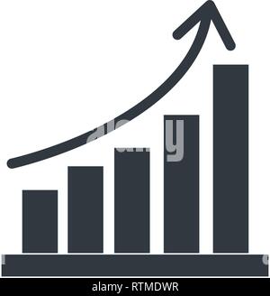 statistics graphics cartoon Stock Vector