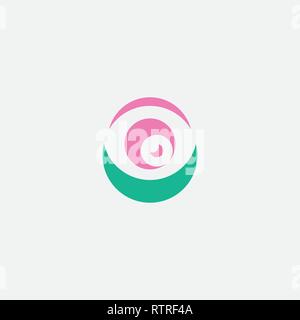 webcam icon logo symbol design element Stock Vector