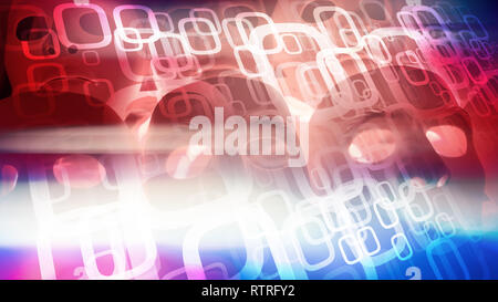 Artificial intelligence and cloud computing Stock Photo