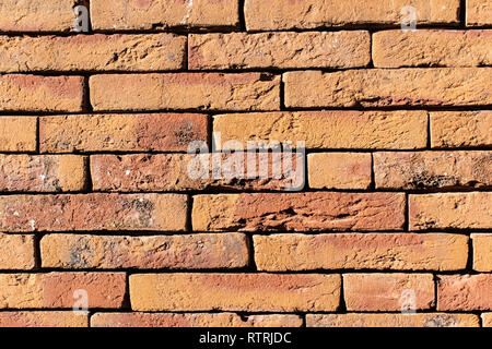 Rustic brick wall texture pattern background Stock Photo