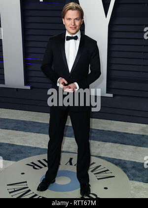 BEVERLY HILLS, LOS ANGELES, CA, USA - FEBRUARY 24: Journalist Ronan Farrow arrives at the 2019 Vanity Fair Oscar Party held at the Wallis Annenberg Center for the Performing Arts on February 24, 2019 in Beverly Hills, Los Angeles, California, United States. (Photo by Xavier Collin/Image Press Agency) Stock Photo