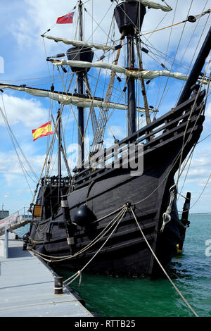 Victoria, was a ,Spanish carrack, and the first ship to successfully ...
