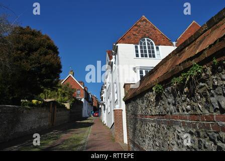 Classic scenes at the historic town of Lewes, East Sussex, UK. Stock Photo