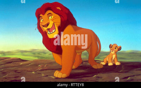 Original film title: THE LION KING. English title: THE LION KING. Year: 1994. Director: ROB MINKOFF; ROGER ALLERS. Credit: WALT DISNEY PRODUCTIONS / Album Stock Photo