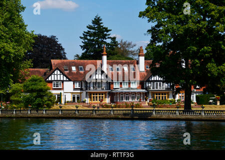 The River Thames in Marlow, Buckinghamshire, England, UK