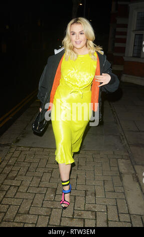 Tallia Storm seen out and about in London Featuring: Tallia Storm Where