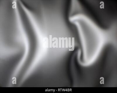 Abstract blurred grainy silver and black background Stock Photo