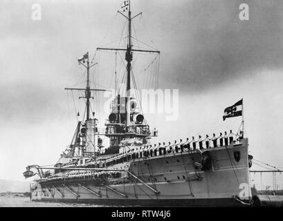 german world war 1 battleship sms kaiser Stock Photo - Alamy
