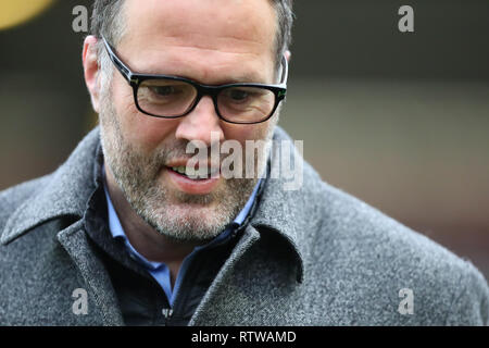 Leicester, UK. 2nd March 2019.   TV presenter Martin Bayfield during the Premiership round 15 game between Leicester Tigers and Wasps rfc.   © Phil Hutchinson/Alamy Live News Credit: Phil Hutchinson/Alamy Live News Stock Photo