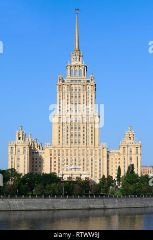 The Hotel Ukraina, A Radisson Collection Hotel Moscow (1957) in Moscow, Russia Stock Photo